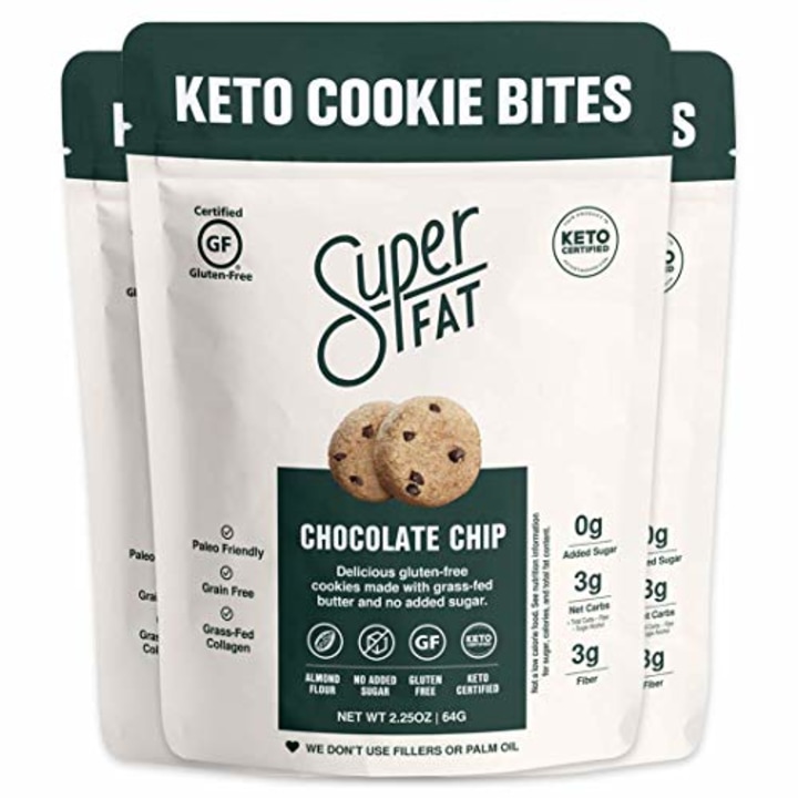 SuperFat Cookies Keto Snack Low Carb Food Cookies