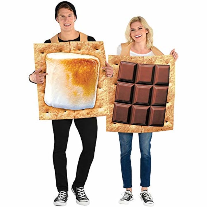 Party City S&#039;Mores Snack Couple Halloween Costume