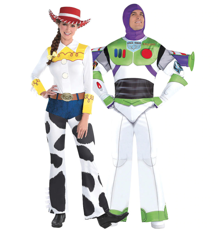 Toy Story Jesse & Buzz Lightyear Couples Costumes