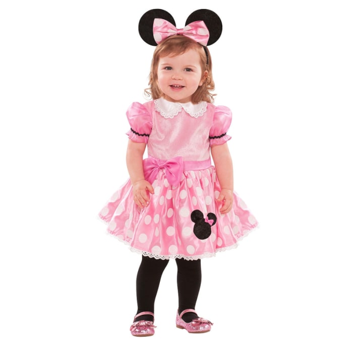 Party City Baby Pink Minnie Mouse Costume