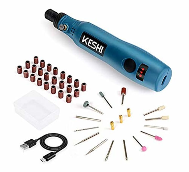 Keshi Cordless Rotary with 42-Piece Accessory Kit