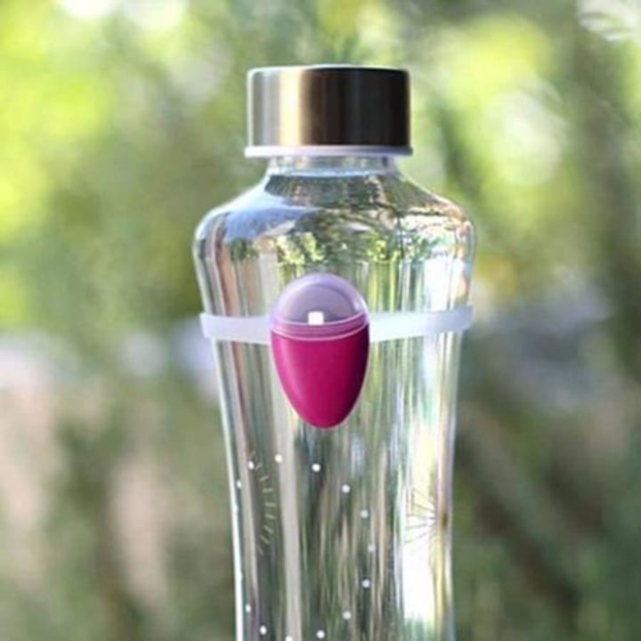 Ulla Smart Hydration Reminder to Drink More Water Bottles - Fit Most Bottles  - Light Up Technology Tracks When You Hydrate - Black