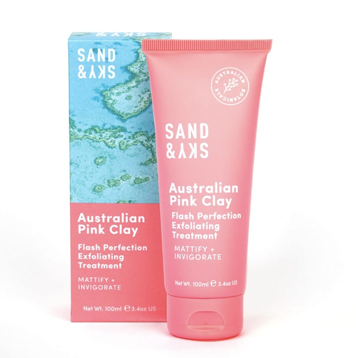 Sand and Sky Australian Pink Clay Exfoliating Treatment