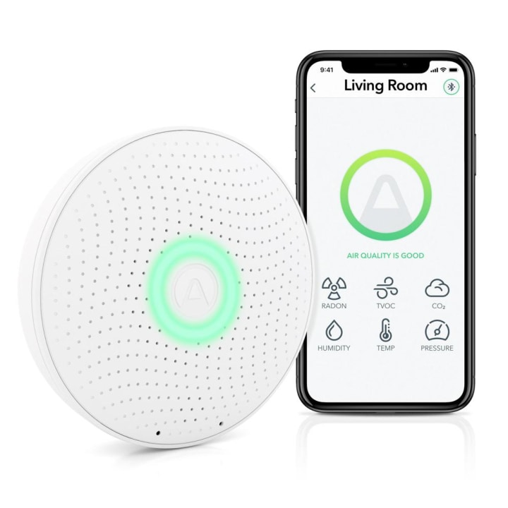 Wave Plus Battery Operated Radon Detector and Indoor Air Quality Monitor