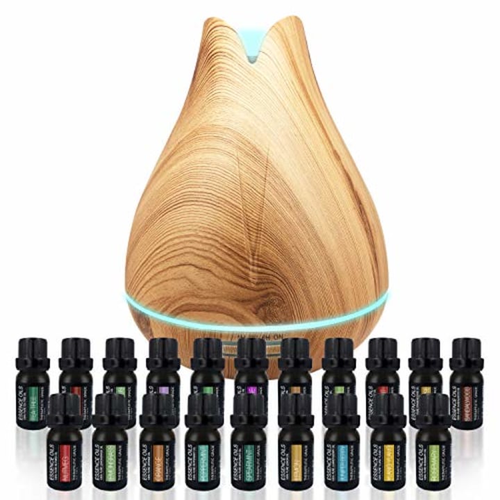 Aromatherapy Essential Oil Diffuser Gift Set