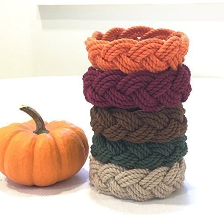 Fall Colors Original Sailor Knot Bracelet