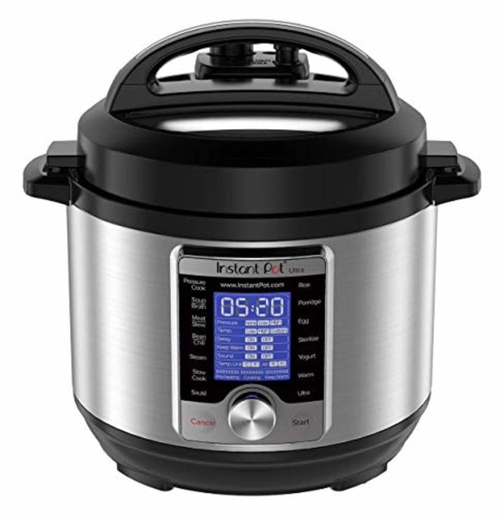 Instant Pot Ultra 3 Qt 10-in-1 Multi- Use Programmable Pressure Cooker, Slow Cooker, Rice Cooker, Yogurt Maker, Cake Maker, Egg Cooker, Saut?, Steamer, Warmer, and Sterilizer, Silver