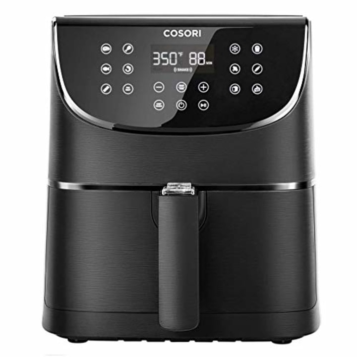 COSORI Air Fryer Max XL(100 Recipes) Electric Hot Oven Oilless Cooker LED Touch Digital Screen with 11 Presets, Preheat&amp; Shake Reminder, Nonstick Basket, 1700W, 5.8 QT-Black
