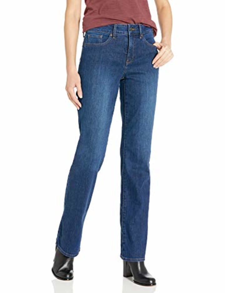 NYDJ Women&#039;s Marilyn Straight Denim Jeans