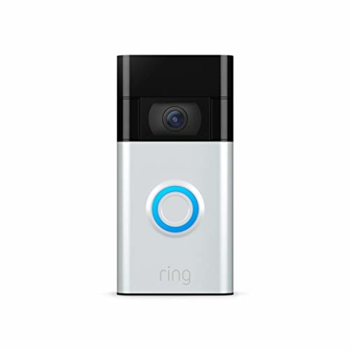 All-new Ring Video Doorbell - 1080p HD video, improved motion detection, easy installation - Satin Nickel (2020 release)