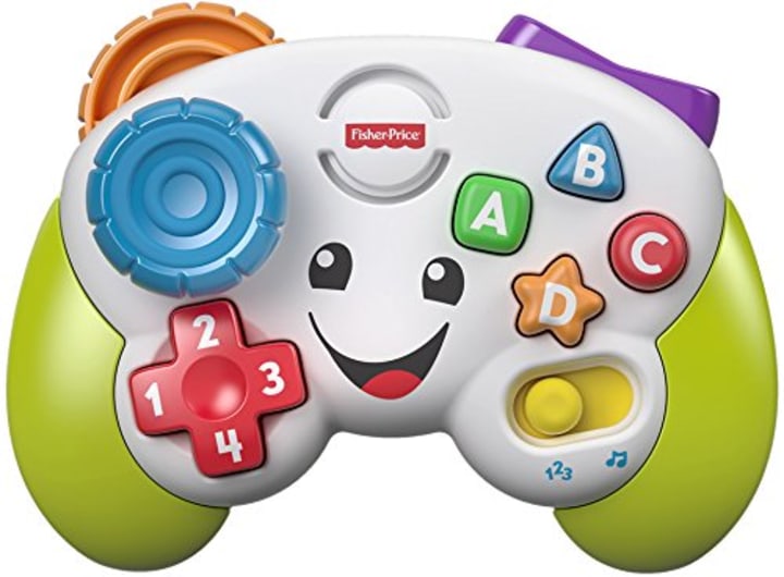 Fisher-Price Laugh &amp; Learn Game &amp; Learn Controller, Multicolor