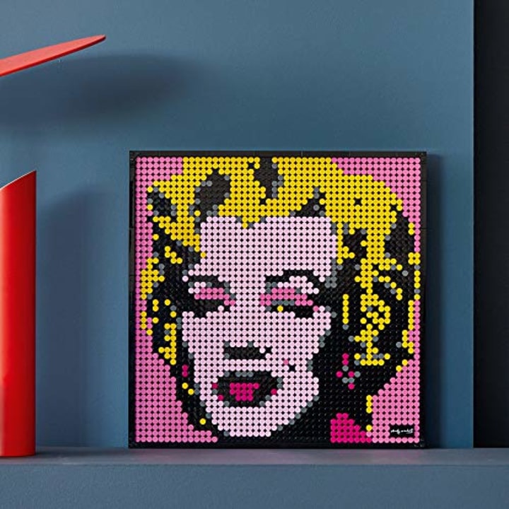 LEGO Art Andy Warhol's Marilyn Monroe 31197 Collectible Building Kit for Adults; an Excellent Gift for Adults to Make Stunning Wall Art at Home and Who Love Creative Building, New 2020 (3,332 Pieces)