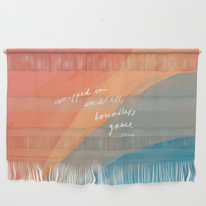 wrapped in endless, boundless grace Wall Hanging