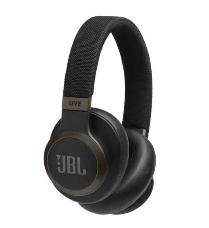 JBL Live 650 Noise-Canceling Headphones