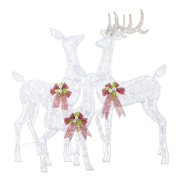 Home Accents Holiday Fantasleigh Outdoor Christmas Deer Family