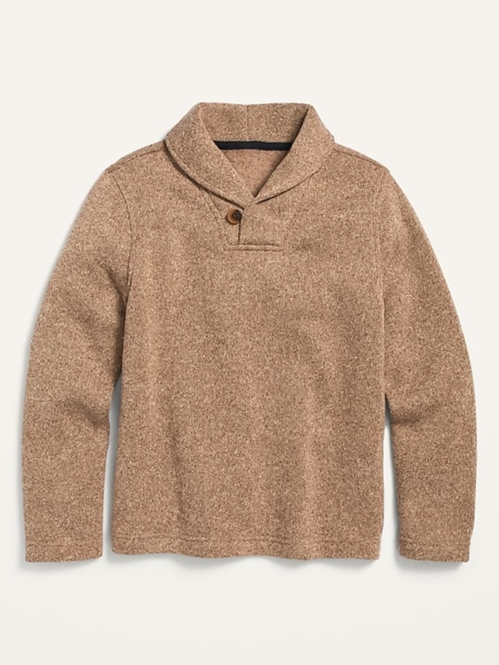 shawl collar sweater old navy