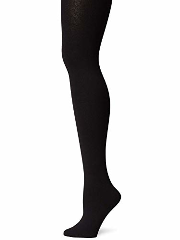 Berkshire Women&#039;s Cozy Tight with Fleece Lined Leg, Black, Petite