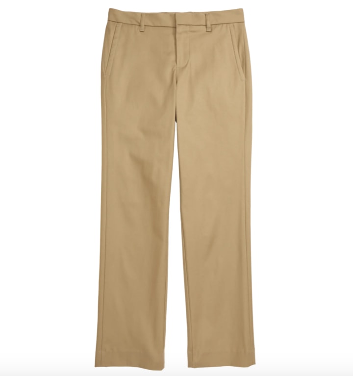 Nordstrom Flat Front Chino Dress Pants
