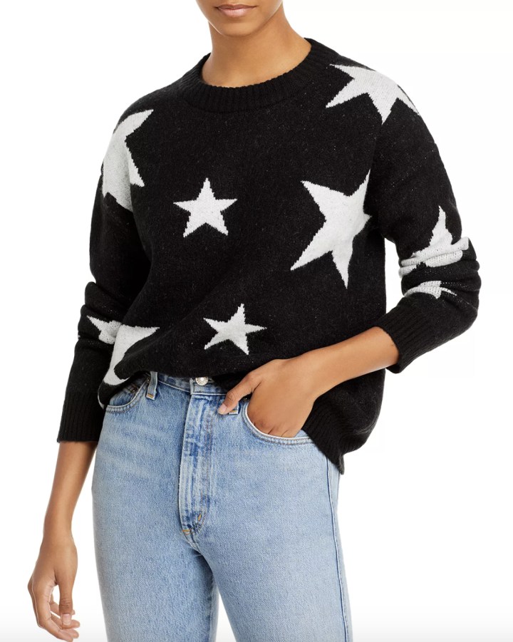Aqua Star Crewneck Sweater