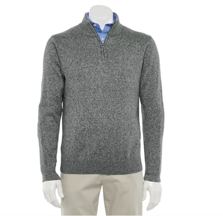 Men's Croft & Barrow Extra Soft Quarter-Zip Sweater