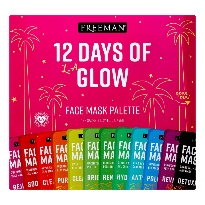 Freeman 12 Days of Glow Holiday Hydrating Facial Mask Gift Set