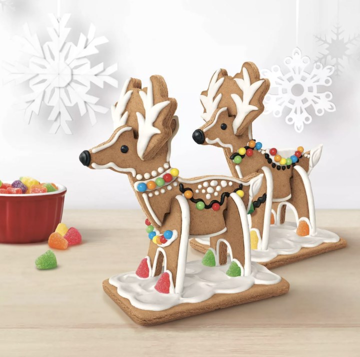 Holiday Reindeer Gingerbread Cookie Kit