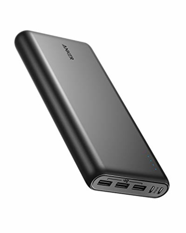 Anker PowerCore 26800 Portable Charger, 26800mAh External Battery with Dual Input Port and Double-Speed Recharging, 3 USB Ports for iPhone, iPad, Samsung Galaxy, Android and Other Smart Devices