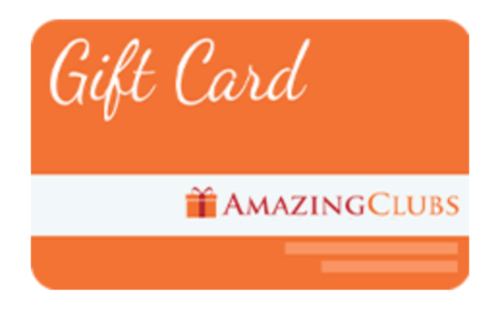 Amazing Clubs Gift Certificate
