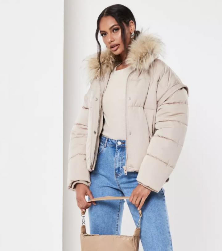 Missguided Ultimate Faux Fur Puffer
