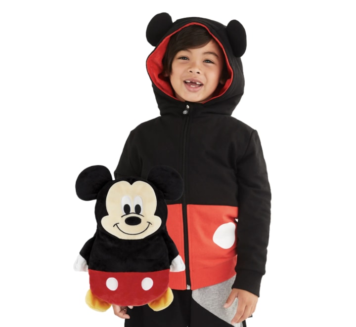 Cubcoats Mickey Mouse 2-in-1 Stuffed Animal Hoodie