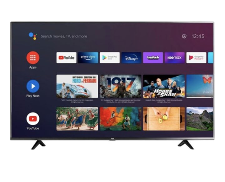TCL 50" Class 4 Series LED 4K UHD Smart Android TV