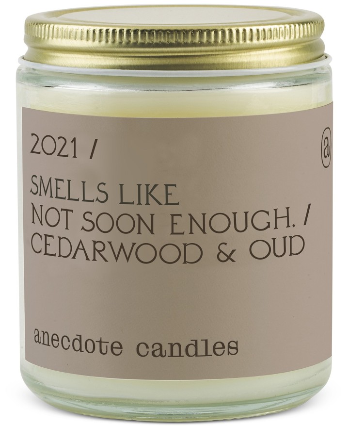 Anecdote Candles 2021 'Smells Like Not Soon Enough' Candle