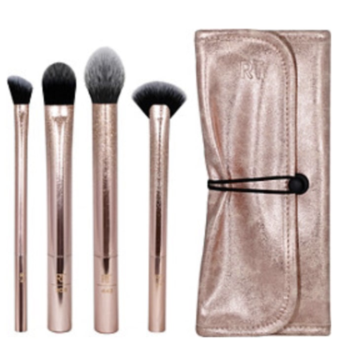 Real Techniques Rosy All Night 5 Piece Brush Kit