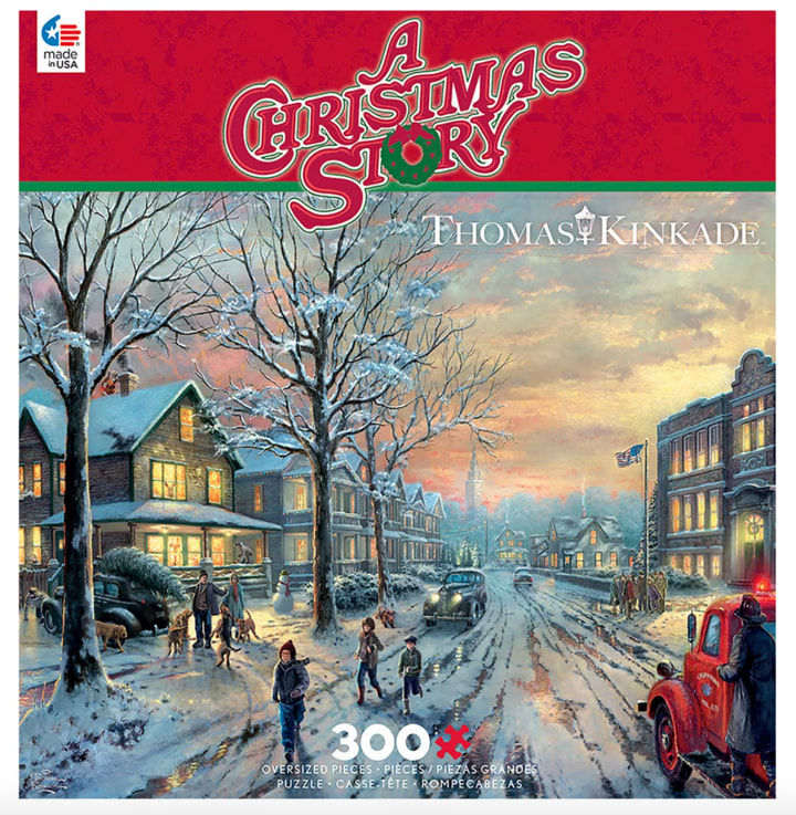 Ceaco A Christmas Story 300-piece Puzzle & Poster Set