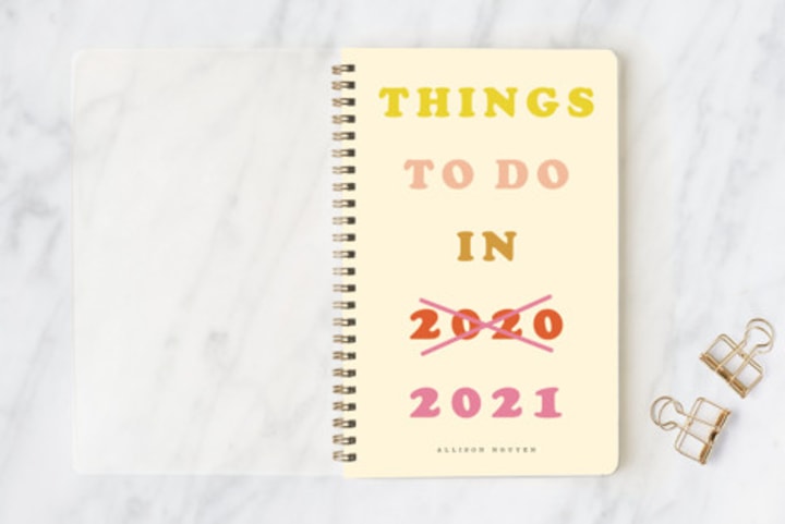 Things to do...next year Notebooks