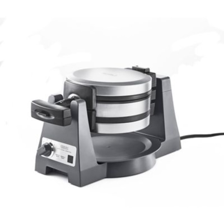 CRUX(R) Artisan Series Double Rotating Waffle Maker in Grey