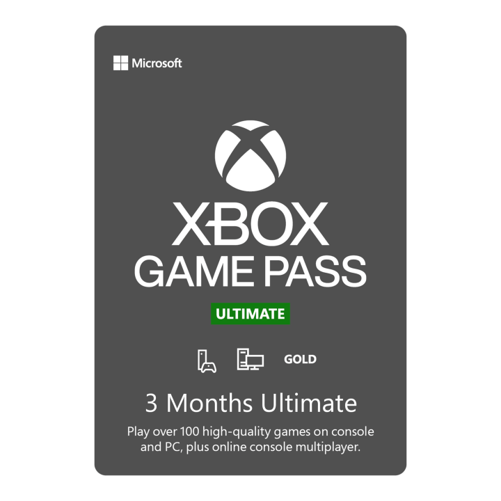 Xbox Game Pass Ultimate: 3 Month Membership