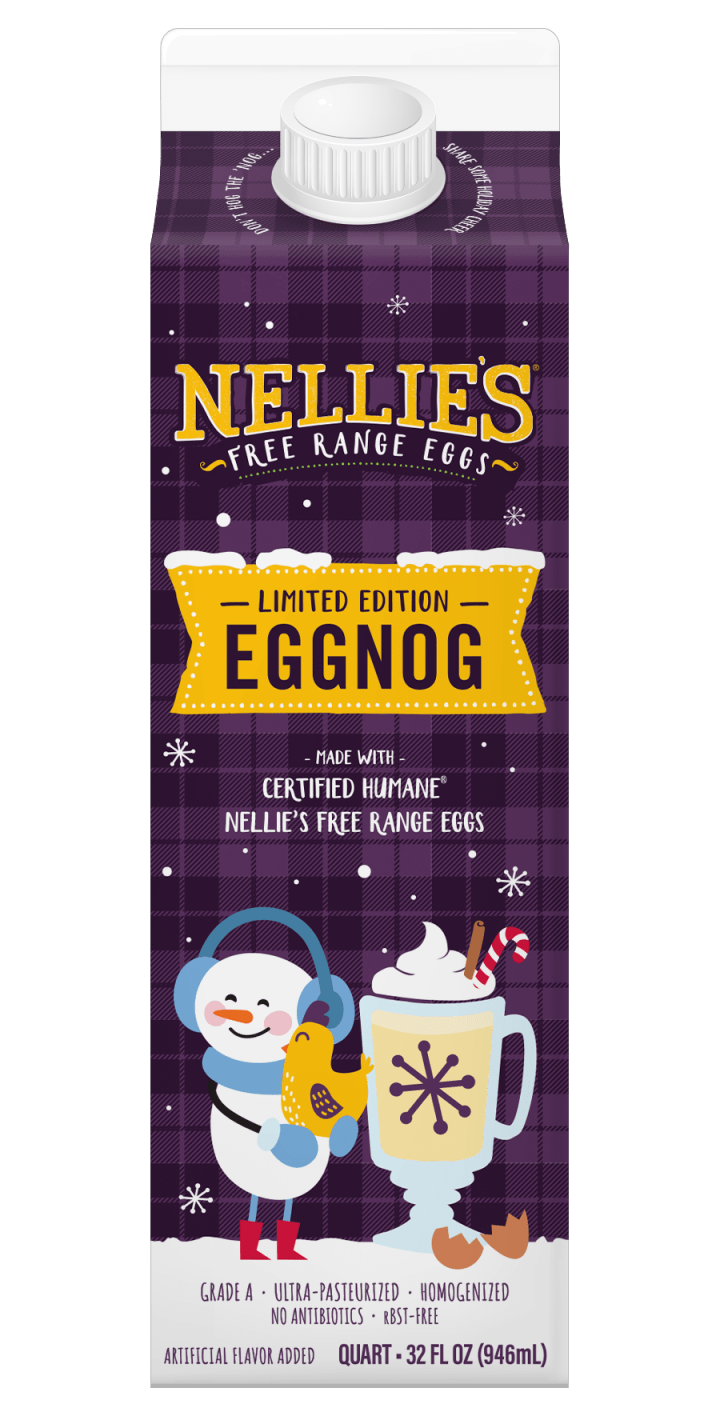 Nellie's Free-Range Eggnog