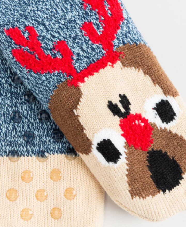 Paola Reindeer Slipper Socks