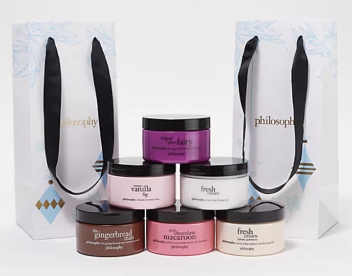 philosophy holiday souffle 6-piece gift set with gift bags