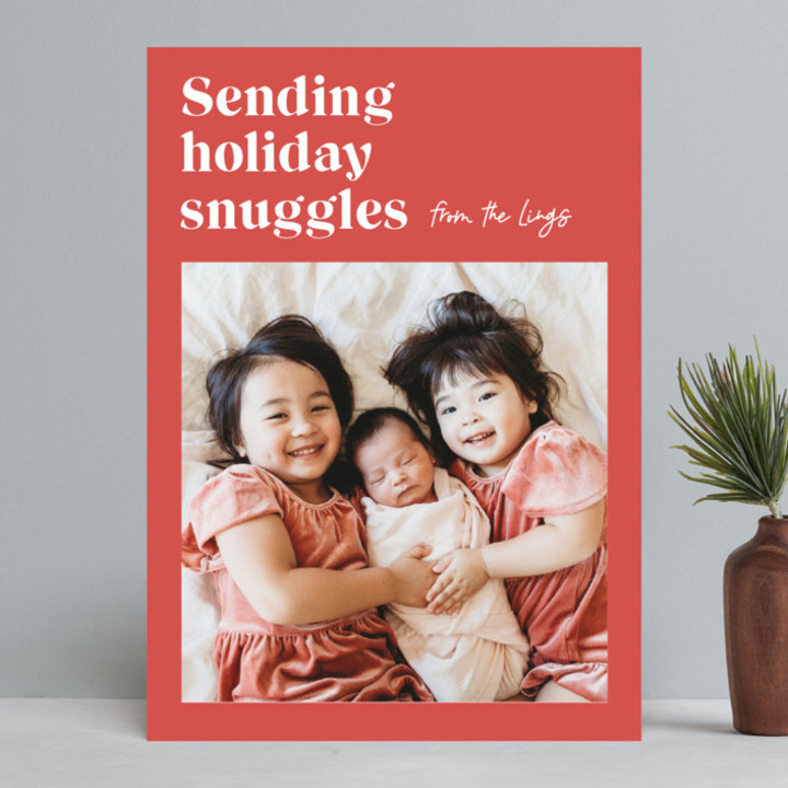 Holiday Snuggles Card
