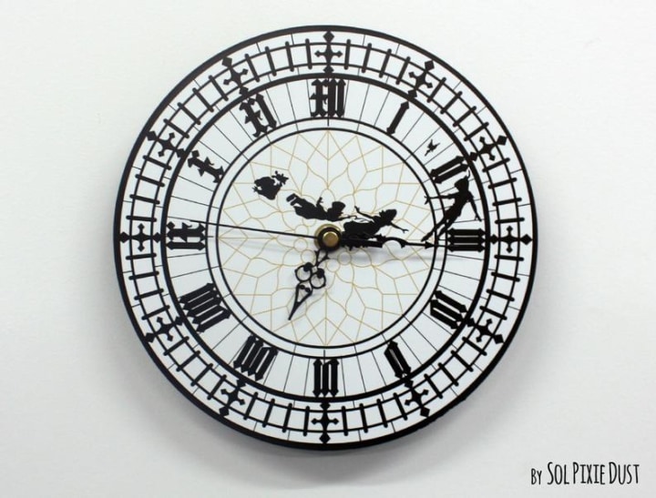 Peter Pan Big Ben Wall Clock