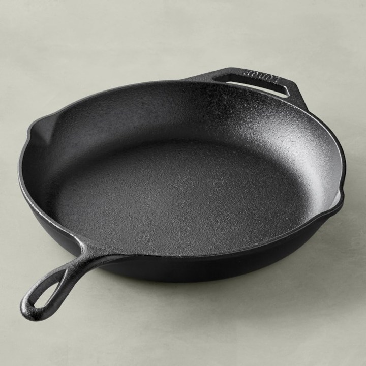 Lodge Chef Collection Seasoned Cast Iron Skillet, 12&quot;