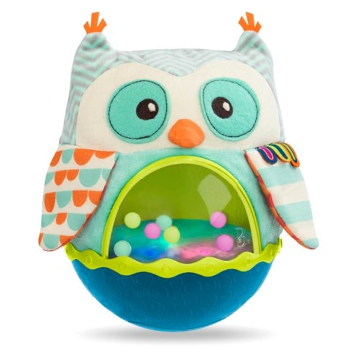 B. toys Roly-Poly Baby Toy - Owl Be Back