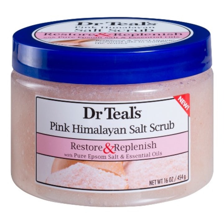 Dr Teal&#039;s Restore &amp; Replenish Pink Himalayan Sea Salt Scrub