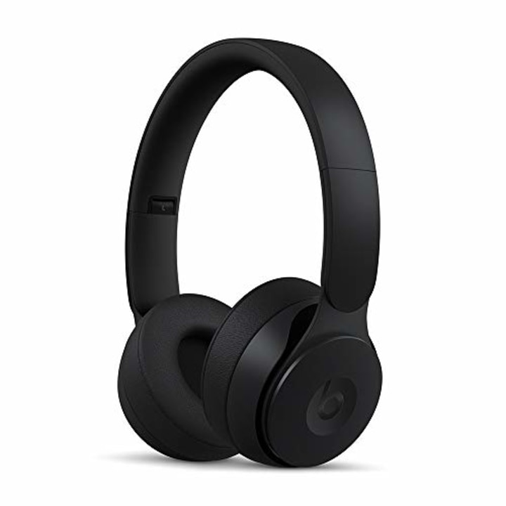 Beats Solo Pro Wireless Noise Cancelling On-Ear Headphones - Apple H1 Headphone Chip, Class 1 Bluetooth, Active Noise Cancelling, Transparency, 22 Hours Of Listening Time - Black