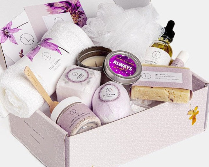 Relaxation gift basket