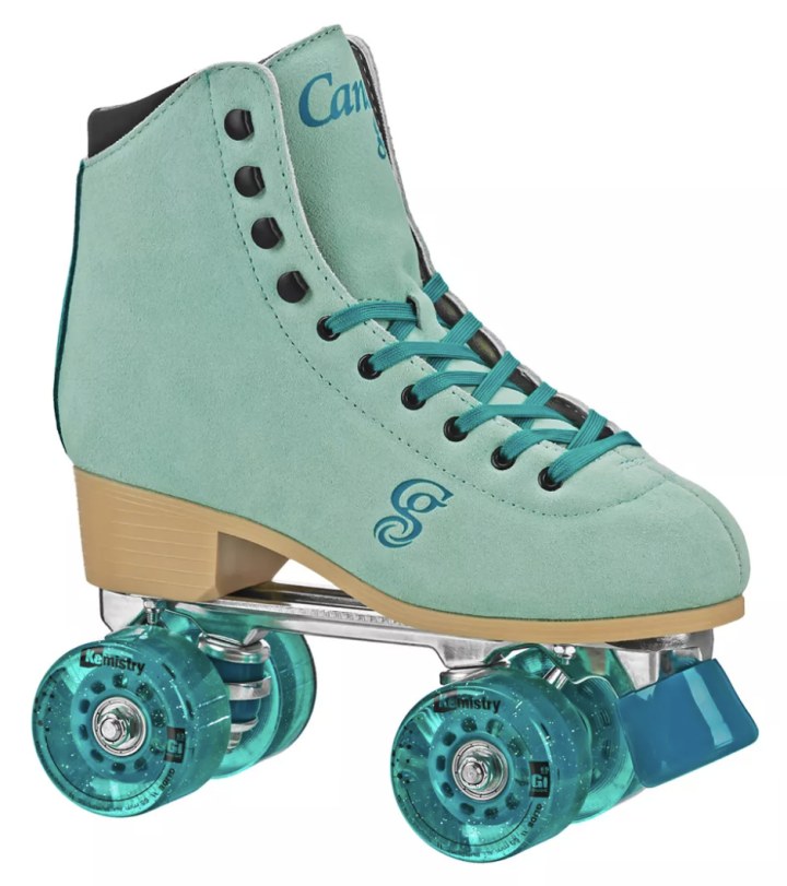 Roller Skates for Women Girls Size 7 White Purple for Adults Teenagers Kids 