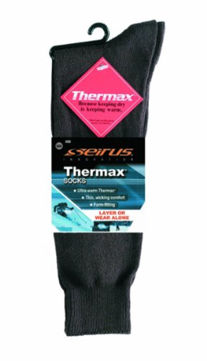 Seirus Innovation 2150 Unisex Thermax Form Fitting Sock Ultra Warm Wicking Comfort - TOP SELLER