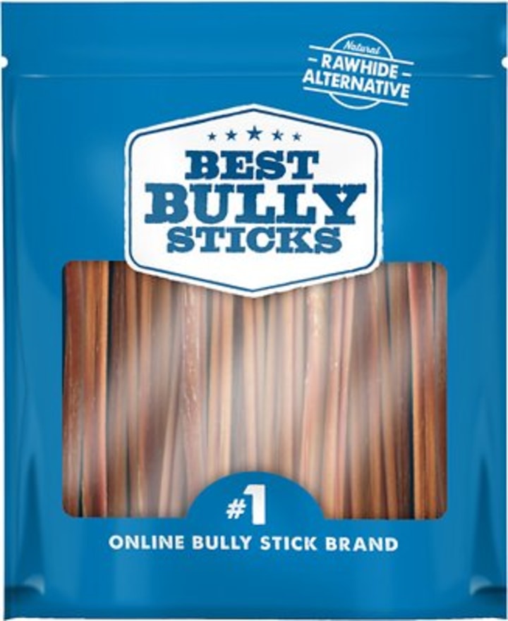 Best Bully Sticks Thin 6&quot; Bully Sticks Dog Treats, 24 count